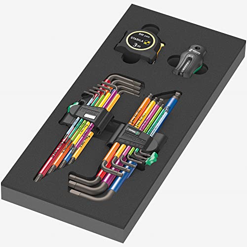 Entdecke das Wera 9740 Winkelschlüssel Set 20-teilig mit praktischer Schaumstoffeinlage! Perfekte Ordnung für deine Werkstatt! #Wera #Werkzeug #Winkelschlüssel #DIY #Handwerk #Organisation