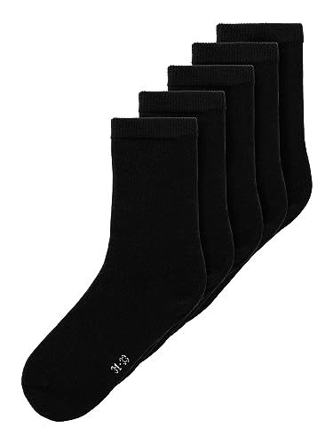 Entdecke die stylischen NAME IT Unisex NKNSOCK 5P SOLID NOOS Socken in Schwarz – perfekt für jeden Anlass! 🖤 #Socken #Fashion #Unisex #NAMEIT #Trendy #Kinderbekleidung