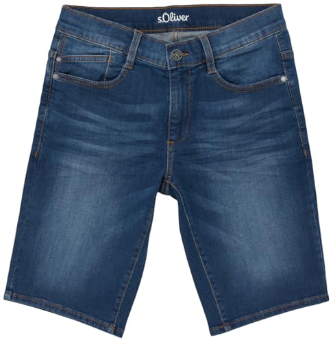 s.Oliver Junior Jeans Bermuda, Seattle Slim Fit für Jungen, bequem und stylisch, ideale Sommermode