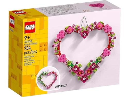 "Verliebt in LEGO: Das 40638 Herz-Deko Set – Perfektes BAU-Spielzeug für Mädchen & Jungen ( ab 9 J.)! Tolles Wandzubehör für das Kinderzimmer & ideal als Geschenk für Valentinstag, Muttertag & Geburtstage! ❤️ #LEGO #Geschenkideen #Deko"