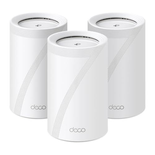 🚀 Entdecke das TP-Link Deco BE65: Dein ultimativer Wi-Fi 7 Mesh WLAN Set (3 Pack) mit Tri-Band, 5760 Mbit/s, 4x 2,5G Ports & 1x USB 3.0! Perfekt für blitzschnelles Internet! 🌐 #WiFi7 #MeshWLAN #TPLink