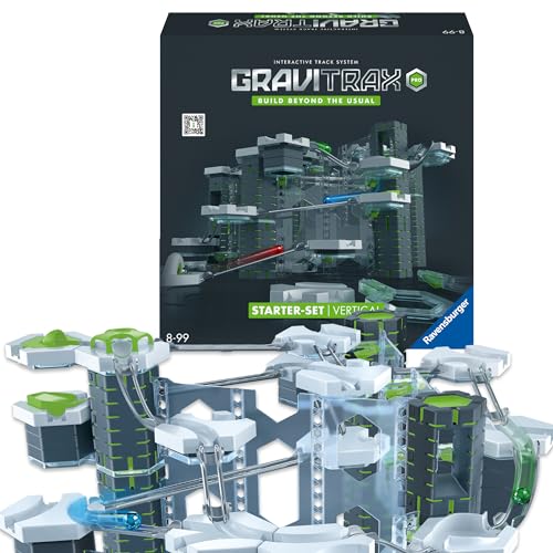 🚀 Entdecke das Ravensburger GraviTrax PRO Starter-Set Vertical 22426! Baue deine eigene Kugelbahn für unendlichen Spielspaß! 🏗️🎉 Ideal für Kids ab 8 Jahren. #GraviTrax #Kugelbahn #Bauspielzeug