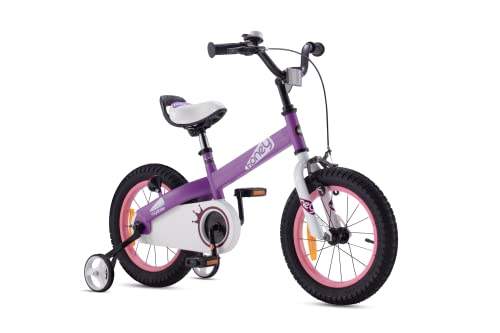 Entdecken Sie das trendige RoyalBaby Honey 14" Kinderfahrrad! 🚲✨ Perfekt für Kleinkinder mit Rücktrittbremse & Trainingsrädern! Unisex & stylisch in Lilac! #Kinderfahrrad #RoyalBaby #Lilac #FahrradLiebe