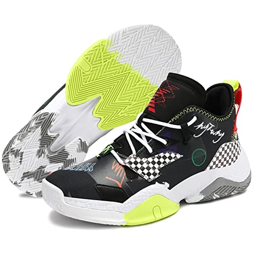 "Entdecken Sie die ASHION Basketball Schuhe für Herren – Atmungsaktive, rutschfeste Sneakers für Outdoor-Sport in stylish Schwarz (40 EU)! #Basketball #Sneakers #SportMode"