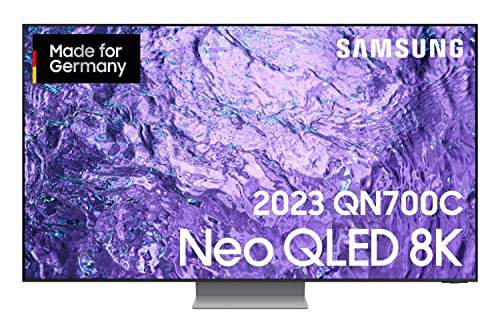 Samsung Neo QLED 8K Fernseher 65 Zoll GQ65QN700CTXZG, Quantum HDR 8K, Neural Prozessor Lite, Dolby Atmos, Smart TV 2023