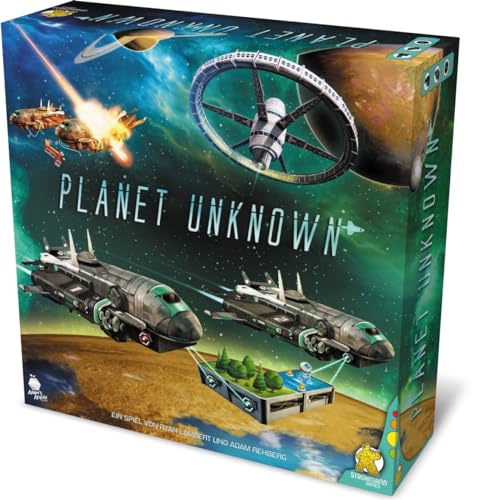 Entdecke die Abenteuer von Strohmann Games: „Planet Unknown“ – Strategisches Kennerspiel für 1-6 Spieler ab 10 Jahren. In nur 70 Minuten ins Galactic-Gameplay eintauchen! #BoardGames #Strategiespiel #PlanetUnknown