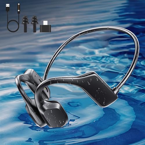 Tauche ein in die Zukunft des Hörens! 🌊🎧 Entdecke die HONGNIX Knochenschall Kopfhörer: kabellos, IP68 wasserdicht, mit 32GB & MP3 Player! Ideal für Schwimmer, Radfahrer & Läufer! #Knochenschall #Bluetooth5.3 #Wasserdicht