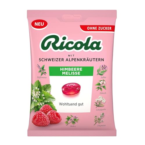 "Entdecke die Kraft der Alpen: Ricola Himbeere Melisse, Apfelminze & Honig Alpen Salbei – 75g Schweizer Kräuter-Bonbons mit 13 Alpenkräutern! #Ricola #SchweizerKräuter #SparAbo #Genuss"