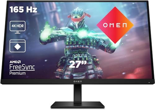 Entdecke den HP OMEN 27k Gaming Monitor: 27", 4K, 144Hz, 1ms Reaktionszeit! Perfekte Gaming-Performance mit AMD FreeSync Premium und RGB Licht! #GamingMonitor #4K #HPOMEN #144Hz