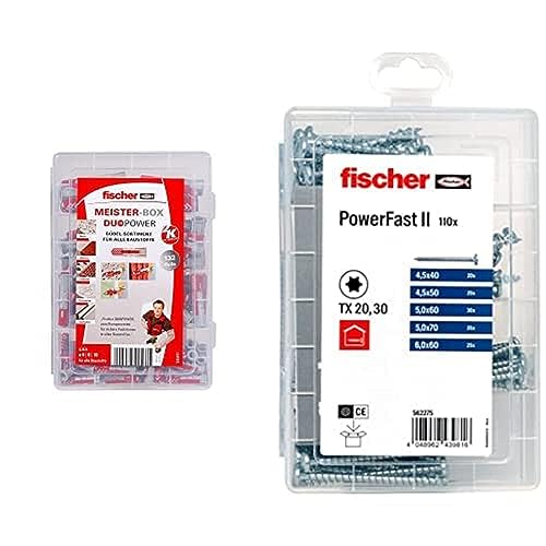 🔧 Entdecken Sie das ultimative fischer Set: MEISTER-BOX DuoPower & PowerFast II! Der intelligente Universaldübel für jede Herausforderung – jetzt innovative Lösungen für Ihre Projekte! #Fischer #Dübel #BauTipps