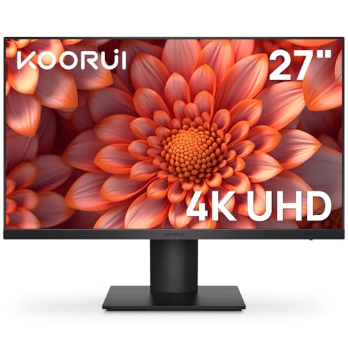 „Erlebe brillante Farben mit dem KOORUI 27 Zoll 4K UHD Monitor! IPS-Panel, HDR10, 4ms Reaktionszeit & mehr. Ideal für Gaming & Desktop – Hol dir jetzt den perfekten Bildschirm! #4KMonitor #Gaming“