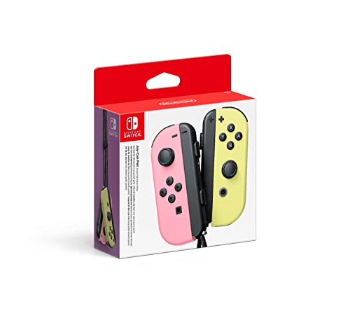 "Entdecke die Nintendo Joy-Con 2er-Set in trendigem Pastell-Rosa & Pastell-Gelb! 🎮✨ Hol dir den ultimativen Spielspaß! #Nintendo #JoyCon #GamingZubehör #PastellGaming"