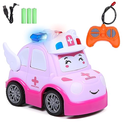 "Entdecke das perfekte Geschenk! 🚗💖 Yellcetoy Ferngesteuertes Auto für Mädchen ab 2 Jahren – RC Spielzeug mit Leuchten & Fernbedienung, ideal für 2-5 Jahre! #Spielzeug #Geschenkideen #GirlsToys"