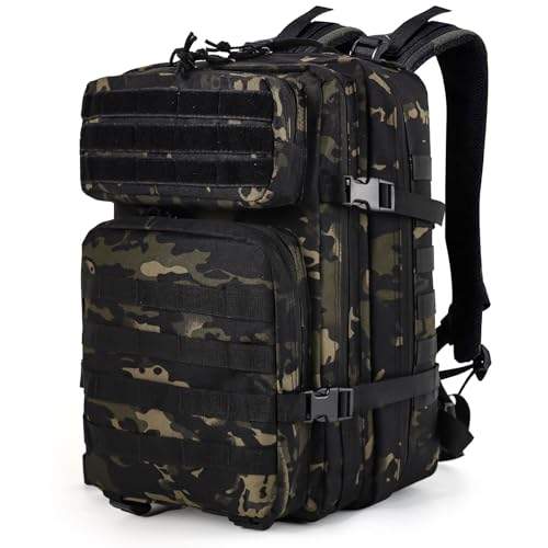 "Entdecke den TAN.TOMI Taktischen Rucksack: 45L Militär Rucksack für deine nächsten Outdoor-Abenteuer! Ideal für Reisen & Freizeit – mit praktischem Klettverschluss. #TacticalBackpack #OutdoorGear"