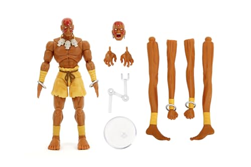 "Entdecke die Jada Toys Street Fighter Dhalsim Figur (15 cm) – die ultimative Action- und Sammelfigur mit Zubehör! #StreetFighter #Actionfiguren #Dhalsim #GamingMerchandise"