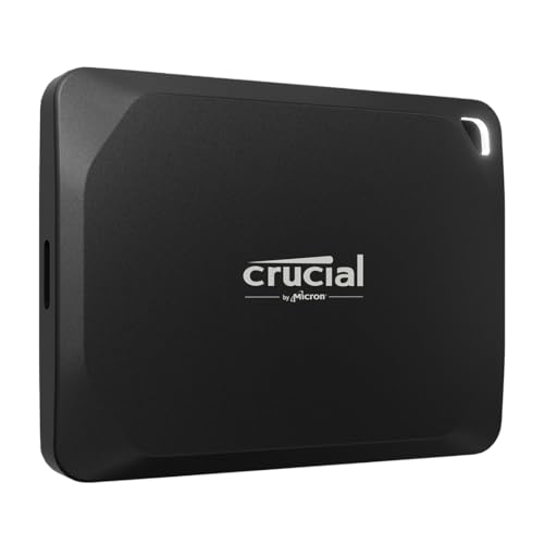 „Entfessle Höchstgeschwindigkeit: Crucial X10 Pro 1TB Externe SSD – Mit bis zu 2100MB/s Lesen & 2000MB/s Schreiben! Ideal für PC & Mac. #SSD #Speicher #USB-C #Wassergeschützt“