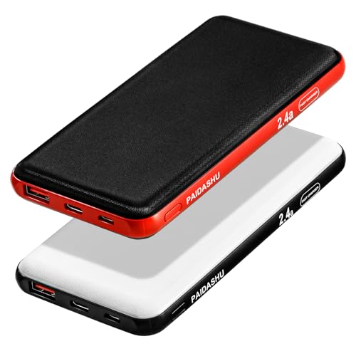 "✨ Power Bank Set: 2x 10.600 mAh – Schnelles Aufladen für dein Smartphone! 🔋 USB C, 2.4A – Immer in Bewegung bleiben! #PowerBank #SmartphoneZubehör #Schnellladung"