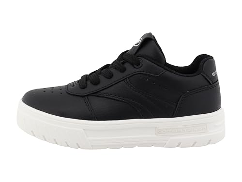 "Entdecke die stylishen Tom Tailor Sneaker 7470040001 in elegantem Schwarz – Der perfekte Begleiter in Größe 34 EU! 🖤👟 #TomTailor #SneakerLove #Fashion"