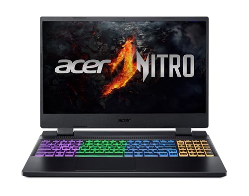 "Erlebe Gaming auf einem neuen Level mit dem Acer Nitro 5: Intelligente Performance dank Intel i9, blitzschnellem 144Hz FHD-Display & RTX 4060! #GamingLaptop #AcerNitro5 #RTX4060"