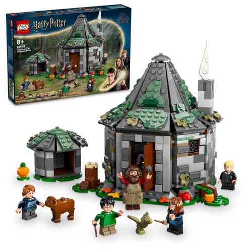 „Entdecke das magische LEGO Harry Potter Set: Hagrids Hütte! 🧙‍♂️✨ Mit 5 Mini-Figuren & 2 tierischen Freunden – das perfekte Geschenk für junge Zauberer! #LEGO #HarryPotter #MagischesAbenteuer“