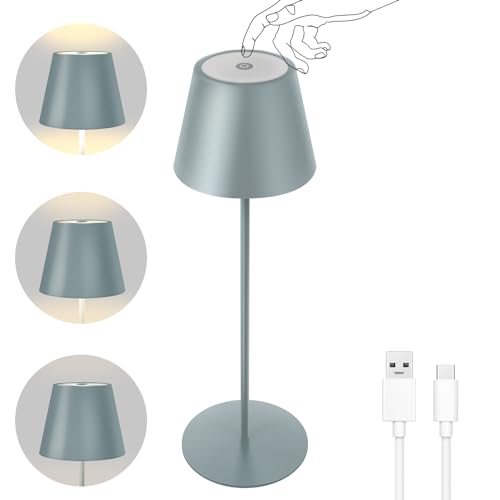 "Entdecken Sie die FUYO Dimmbare LED Akku Tischleuchte! Ideal für Indoor & Outdoor – kabellos, wiederaufladbar und wasserdicht! Perfekt für Balkon, Restaurant & Camping. #Tischlampe #LED #Wasserdicht"