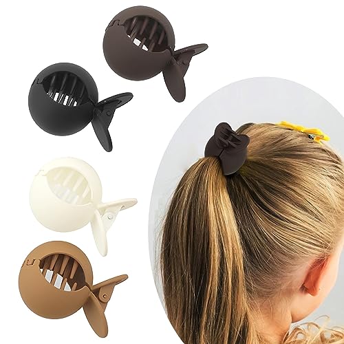 Stylish & Praktisch: 4er Set Haarspangen für Damen – Perfekt für Pferdeschwanz-Styling! Non-Slip Haarklammern für dünnes und mitteldickes Haar. #Haarspangen #Haarschmuck #FriseurTipps