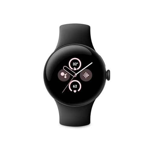 Entdecke die Google Pixel Watch 2: Ultimatives Fitbit-Herzfrequenz-Tracking, Stressmanagement & Sicherheitsfeatures! Ideal für Android-Fans – elegantes mattschwarzes Design & Obsidian Active Band! #Smartwatch #Fitness #Android