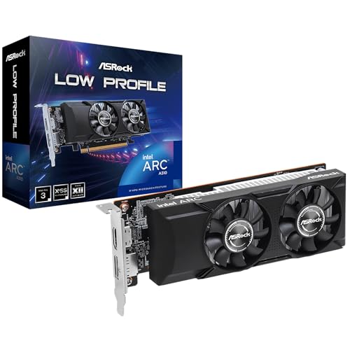 "Erlebe Gaming auf neuem Niveau mit der ASRock Low Profile Intel ARC A310 LP 4G – Kompakte Leistung für dein System! #Gaming #Grafikkarte #ASRock #IntelARC"