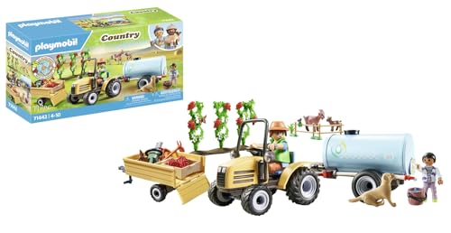 🎉Entdecke den PLAYMOBIL Country 71442 Traktor 🚜 mit Anhänger und Wassertank! Perfekt für spielerisches Lernen über Nachhaltigkeit & Umwelt 🌍. Ideal für Kinder ab 4 Jahren! #PLAYMOBIL #Spielzeug #Umwelterziehung