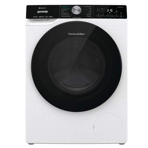 📍 **Gorenje WNS 94 AAT3 Waschmaschine mit Dampffunktion / 9 kg / 1400 U/AutoDose/ConnectLife WiFi/Anti-Fleckenprogramm/Total AquaStop/Inverter PowerDrive Motor/Edelstahltrommel/EEK A**