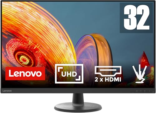 Entdecken Sie den Lenovo D32u-45: 31,5" 4K Monitor mit 3840x2160, 60Hz, 250 nits und 4ms Reaktionszeit! Höhenverstellbar für ultimativen Komfort. #Lenovo #4KMonitor #Gaming #Produktivität