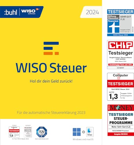 Entdecke WISO Steuer 2024 für das Jahr 2023! 💼🖥️ Ideal für Windows, Mac, Smartphones & Tablets – jetzt in frustfreier Verpackung! #Steuererklärung #WISO #Steuern #Digitalisierung