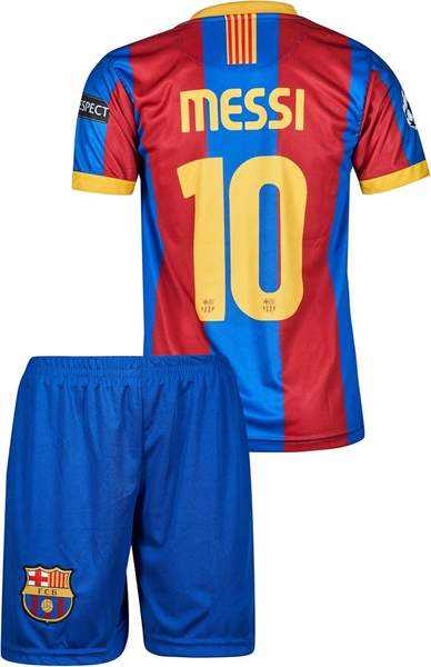 gokaynex barcelona kinder trikot #10 kurzarm limitierte auflage 140