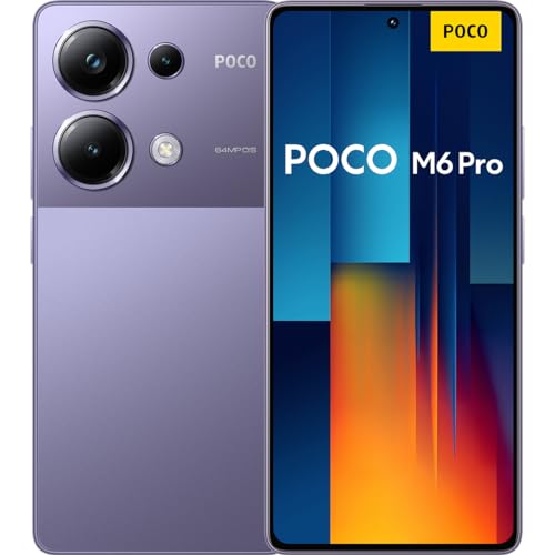 "Entdecke das Xiaomi Poco M6 Pro: 12 + 512 GB, 120 Hz 6,67