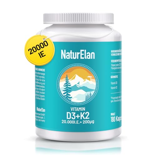 (Prime) Vitamin D3 20.000 IE + Vitamin K2 MK7