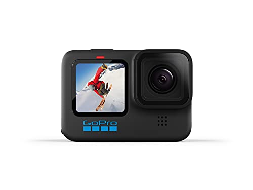 "Entfessle dein Abenteuer mit der GoPro HERO10: Wasserdichte Actionkamera mit 5,3K60 Ultra HD, 23 MP Fotos, Front-LCD, Touch-Rückseite & perfekter Stabilisierung! #GoPro #Actionkamera #UltraHD"