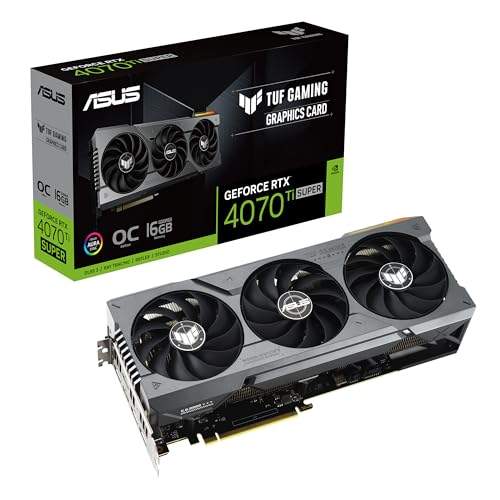 Entfessle die Leistung: ASUS TUF Gaming RTX 4070 Ti SUPER 16GB OC - Ultimative Gaming Grafikkarte mit NVIDIA DLSS 3! #Gaming #RTX4070Ti #GDDR6X #PCGaming #Grafikkarte