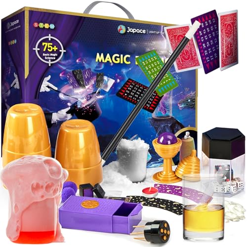 Entdecke den Japace Zauberkasten: 8 spannende Zaubertricks & 69 faszinierende STEM Chemie-Experimente! Perfektes Geschenk für Weihnachten & Geburtstage 🎁✨ #Wissenschaft #Geschenkideen #Kinder #Experimente