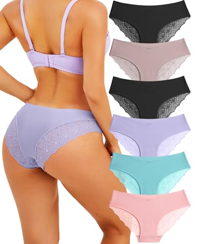 "Entdecke die FINETOO Hipster Unterwäsche für Damen: Nahtlose, bequeme & atmungsaktive Brazilian Slips im sexy Set – Stil und Komfort in einem Mehrpack! #Damenunterwäsche #Seamless #Stylish"