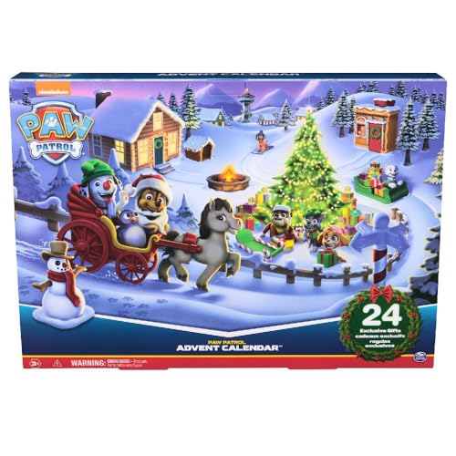 🎄 PAW PATROL Adventskalender 2024: Entdecke 24 magische Spielzeug-Überraschungen mit Welpenfiguren & Zubehör! Perfekt für kleine Abenteuer-Fans ab 3 Jahren! 🌟 #PAWPatrol #Adventskalender #Spielzeug