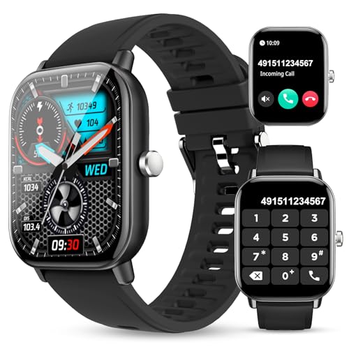 Entdecke die WalkerFit Smartwatch für Herren! 📱💪 2 Zoll Touchscreen, Telefonfunktion, Schrittzähler, Pulsuhr & Schlafmonitor. Wasserdicht & perfekt für Android/iOS! #FitnessUhr #Smartwatch #Gesundheit