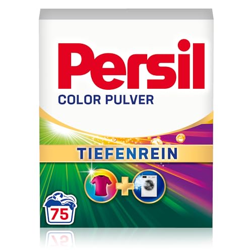 Erlebe strahlend saubere Wäsche mit Persil Color Pulver! 🌈✨ 75 Waschladungen für hygienische Frische, effektiv bei 20-60 °C! #Waschmittel #Persil #Colorwaschmittel #SaubereWäsche