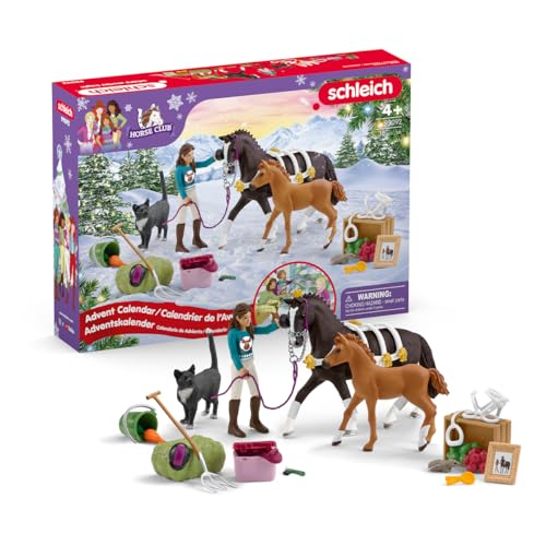 schleich 99092 Adventskalender Horse Club 2024 - Amazon Prime