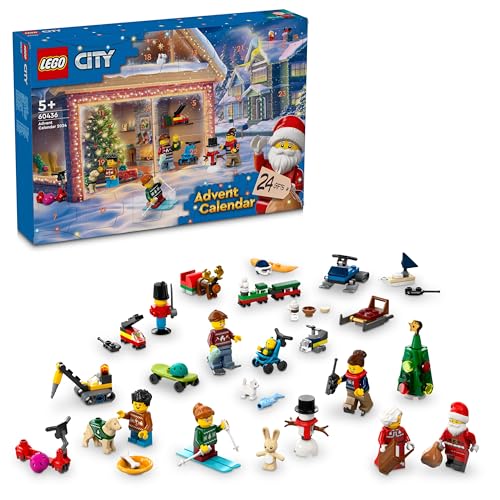 🎄 Entdecke den magischen LEGO City Adventskalender 2024! 24 Überraschungen, Minifiguren in Weihnachtspullis & Santa! Perfektes Geschenk für Kinder ab 5 Jahren! 🧒✨ #LEGO #Adventskalender #Weihnachten #Geschenkideen