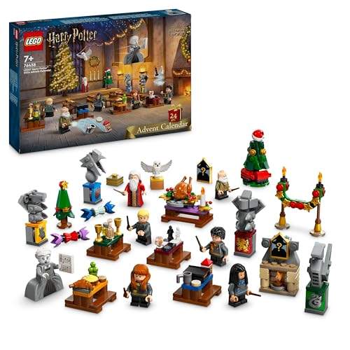 "Entdecke den LEGO Harry Potter Adventskalender 2024: Magische Abenteuer mit 7 Minifiguren und 16 Mini-Modellen! Das perfekte Geschenk für Mädchen und Jungen! 🎄✨ #LEGO #HarryPotter #Adventskalender #Geschenkideen"