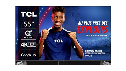 tcl 55t7b 55-zoll qled fernseher 4k uhd hdr smart tv google tv dolby atmos