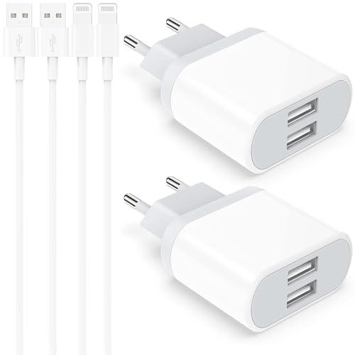 "Sichere dir jetzt 4-Pack 2M iPhone Ladegeräte + 10.5W Netzteil für optimale Leistung! Perfekt für iPhone 11 Pro Max, XR, X, XS Max & mehr! 💡🔌 #iPhoneLadegerät #Nisiyama #FastCharging"