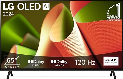 🎉 Entdecke den LG OLED65B49LA: 65" (165 cm) OLED TV mit α8 4K AI-Prozessor, webOS 24 & beeindruckendem Dolby Vision! Perfekt für dein Heimkino! 📺✨ #LG #OLED #TV2024 #DolbyVision #Heimkino