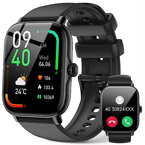 "Entdecke die ultimative Smartwatch für Herren & Damen: 1,85 Zoll Touchscreen, 111+ Sportmodi, IP68 wasserdicht! Mit Telefonfunktion, Herzfrequenz- & Schlafmonitor 🚀 #Fitnessuhr #Smartwatch"