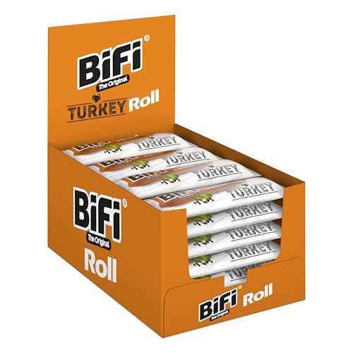 "Genuss für Jede Gelegenheit: BiFi Roll Turkey - 30er Pack Herzhafte Truthahn-Salami Snacks im Teigmantel – Perfekt für Büro, Sport & Unterwegs! 🦃💪 #Snacking #BiFi #Truthahn #Snacks"